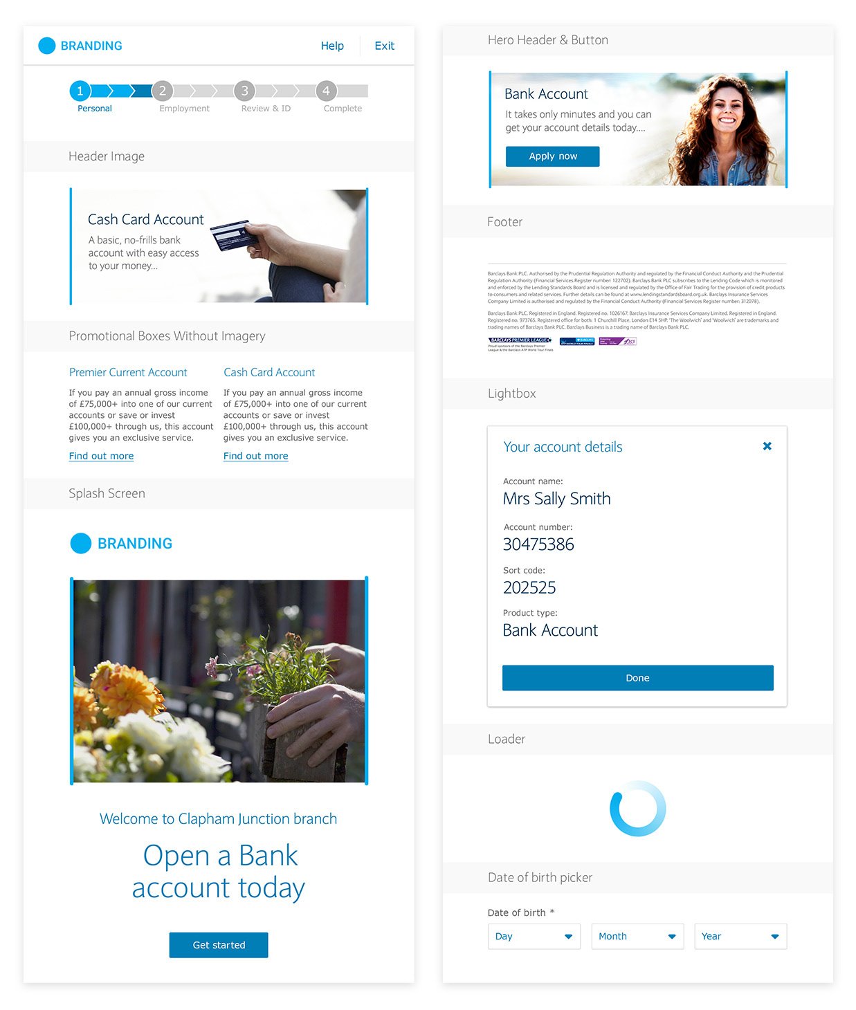 Additional Interface Components Added to Responsive Component Library