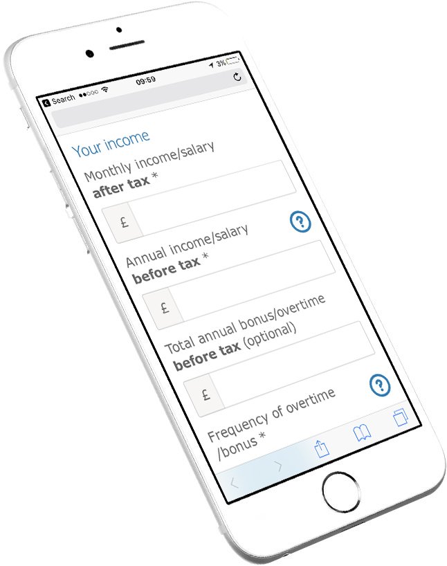Retail Banking Touch-enabled interface design